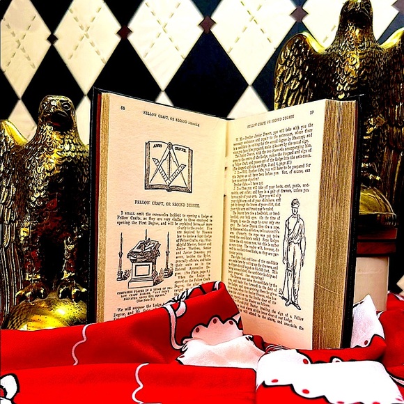 Freemasonry Book Duncan’s Ritual of Freemasonry| Vintage Hardcover| Rare - Picture 10 of 10